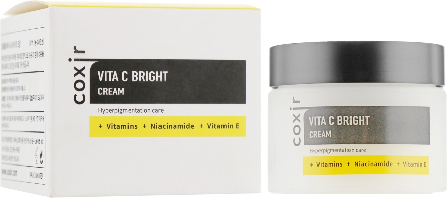 Крем для обличчя з вітамінами - Coxir Vita C Bright Cream — фото N1