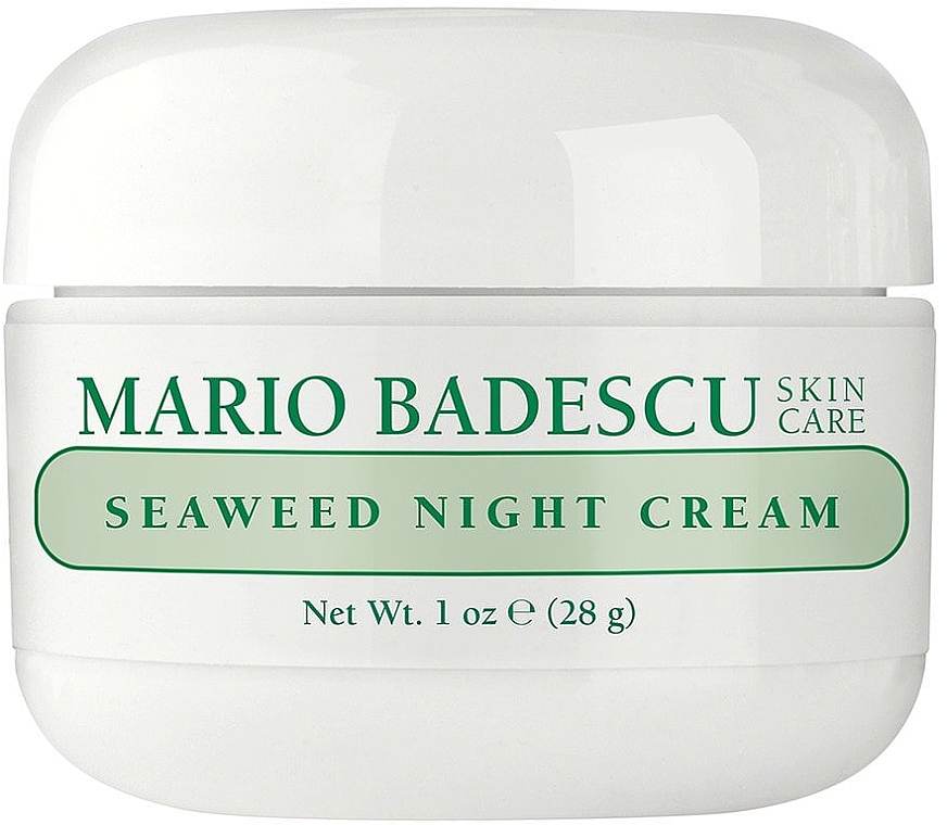 Нічний крем з екстрактами морських водоростей - Mario Badescu Seaweed Night Cream — фото N1