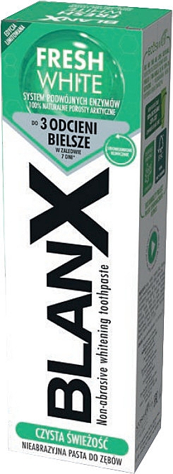 Отбеливающая зубная паста - Blanx Fresh White Toothpaste Limited Edition — фото N1