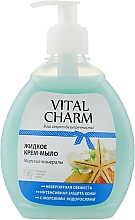 Жидкое крем мыло "Морские минералы" - Vital Charm — фото N1