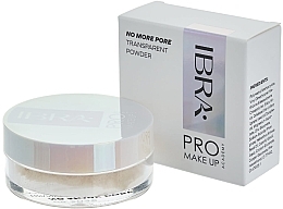 Прозора розсипчаста пудра - Ibra No More Pore Transparent Powder — фото N1