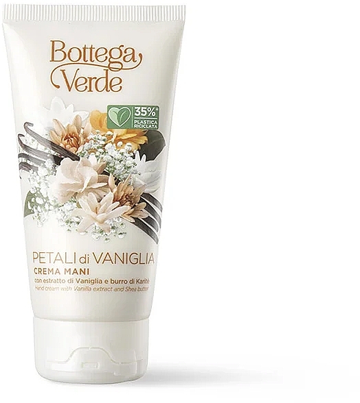 Крем для рук "Пелюстки ванілі" - Bottega Verde Hand Cream — фото N1