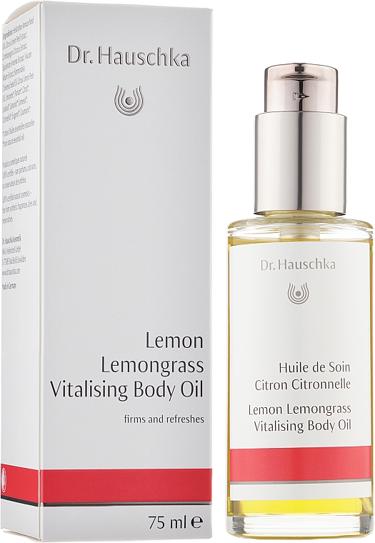Олія для тіла "Лимон і лемонграс" - Dr. Hauschka Lemon Lemongrass Vitalizing Body Oil — фото N2