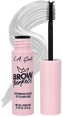 Гель для укладання брів - L.A. Girl Brow Perfect Extreme Hold Styling Gel — фото N2