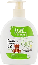 Универсальное средство "Для мытья волос, купания и подмывания малышей" - Milky Dream Baby — фото N1