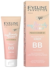 Духи, Парфюмерия, косметика Ухаживающий BB-крем - Eveline My Beauty Elixir Peach Cover BB Cream