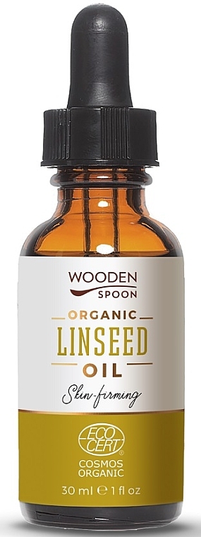 Олія лляна - Wooden Spoon Organic Linseed Oil — фото N1