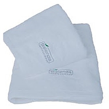 Духи, Парфюмерия, косметика Маленькое серое полотенце с логотипом, 50х100 - Bielenda Professional