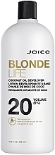 Крем-окисник 6% - Joico Blonde Life Coconut Oil Developer 20 Volume — фото N1