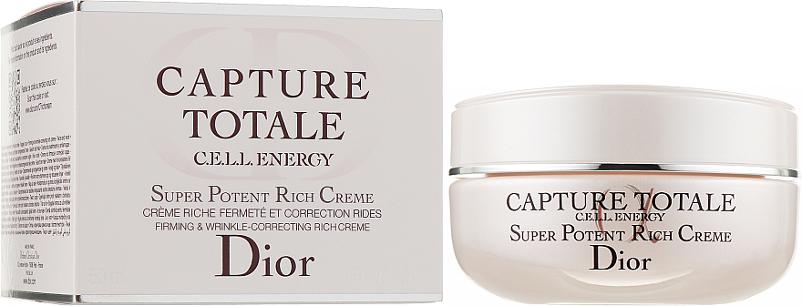 Омолоджувальний крем для обличчя з насиченою текстурою - Dior Capture Totale C.E.L.L. Energy Super Potent Rich Creme — фото N2