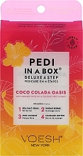 Духи, Парфюмерия, косметика Набор для педикюра - Voesh Pedi In A Box Deluxe 4 Step Coco Colada Oasis