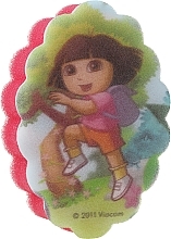 Духи, Парфюмерия, косметика Мочалка банная детская "Дора", красная - Suavipiel Dora Bath Sponge №2
