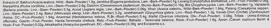 Натуральная аюрведическая зубная паста 18 индийских трав - Vicco Vajradanti 18 Herbs And Barks — фото N7