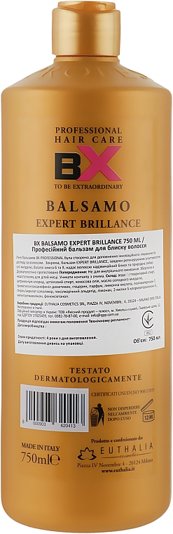 Бальзам для блеска волос - BX Professional Expert Brilliance — фото N2