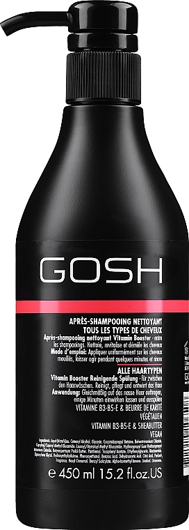 Кондиціонер очищувальний для волосся - Gosh Vitamin Booster Cleansing Conditioner — фото N4