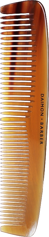 Гребінь із подвійними зубцями в подарунковому пакованні, світло-коричневий - Double Tooth Comb in Gift Box — фото N1