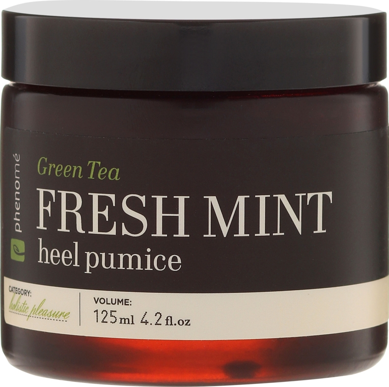 Пемза для ніг - Phenome Green Tea Fresh Mint Heel Pumice — фото N5