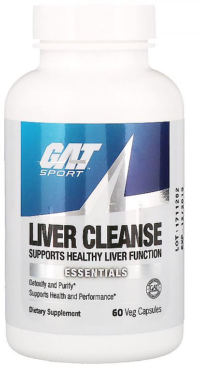 Харчова добавка "Очищення печінки" - GAT Sport Liver Cleanse — фото N1