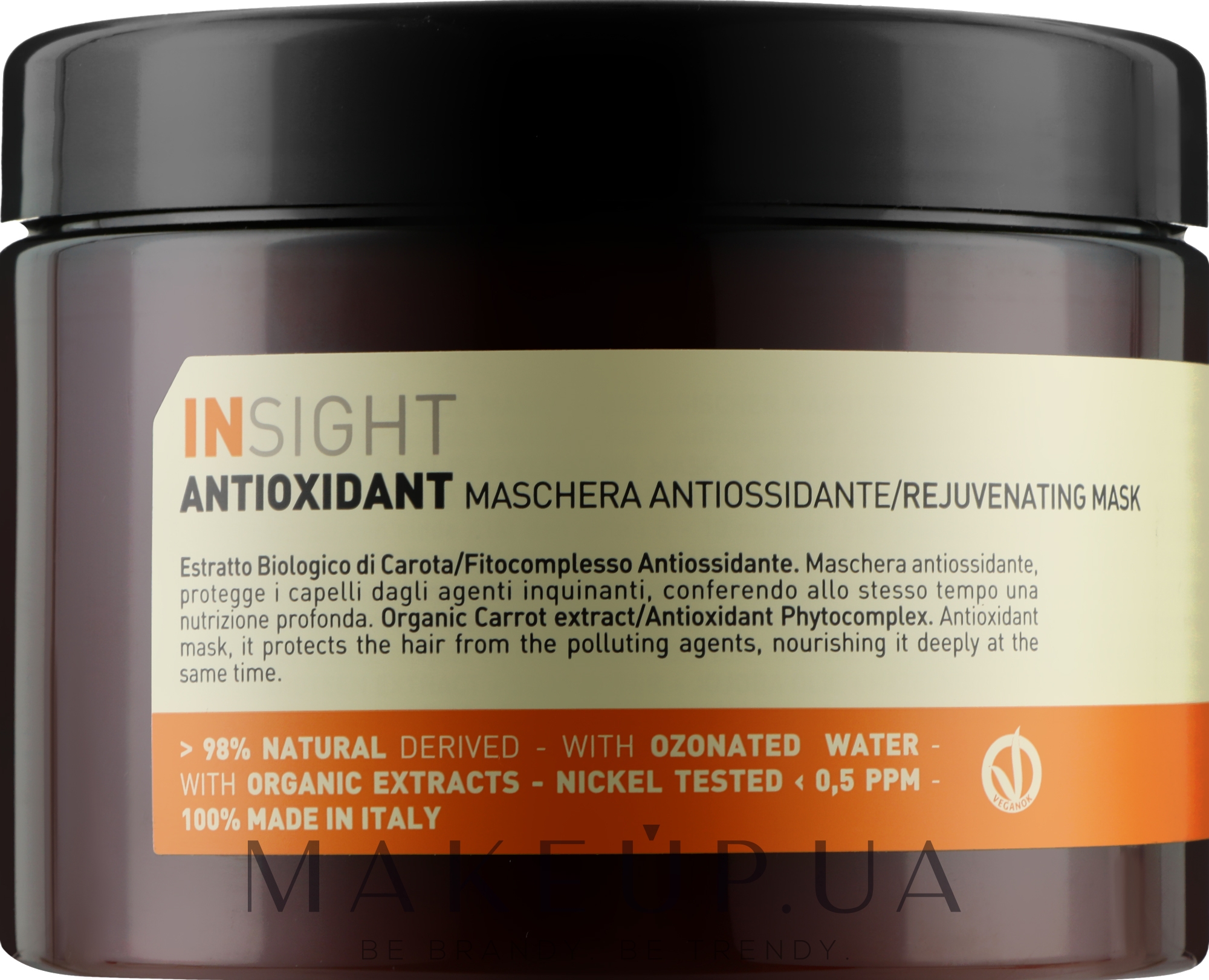 Маска для волосся тонізувальна - Insight Antioxidant Rejuvenating Mask — фото 500ml