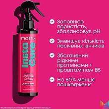 Спрей-догляд для пошкодженого та пористого волосся - Matrix Total Results Insta Cure Spray — фото N4