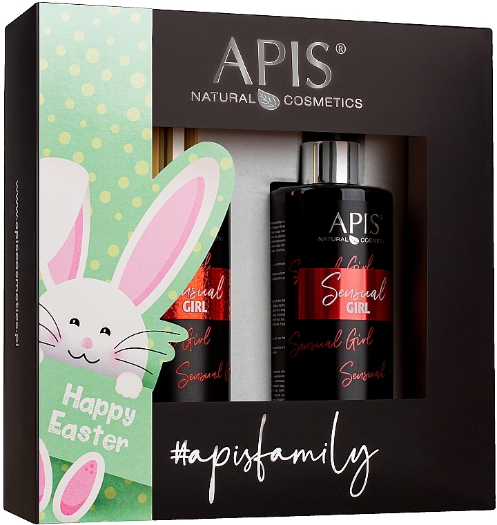 Набір - APIS Professional Happy Easter Sensual Girl (b/lot/300ml + sh/gel/300ml) — фото N1