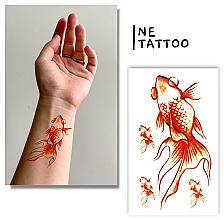 Временное тату "Золотая рыбка" - Ne Tattoo — фото N1