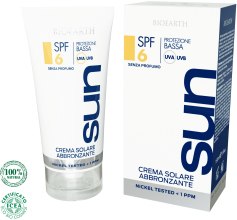 Парфумерія, косметика Крем-бронзер для засмаги - Bioearth Sun Crema Solare SPF 6