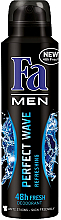 Парфумерія, косметика Дезодорант-спрей "Ідеальна хвиля" - Fa Men Perfect Wave Deodorant