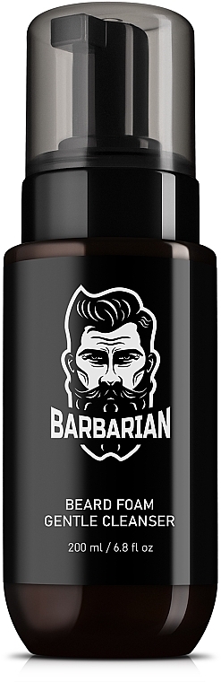 Піна для бороди делікатна “Gentle Cleanser” - Barbarian Beard Foam Gentle Cleanser