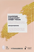 Духи, Парфюмерия, косметика Маска для лица с частичками золота "Diamond" - Vitamasques Diamond Gold Mask