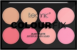 Палетка румян для лица - Technic Cosmetics Color Fix Blush Palette — фото N2