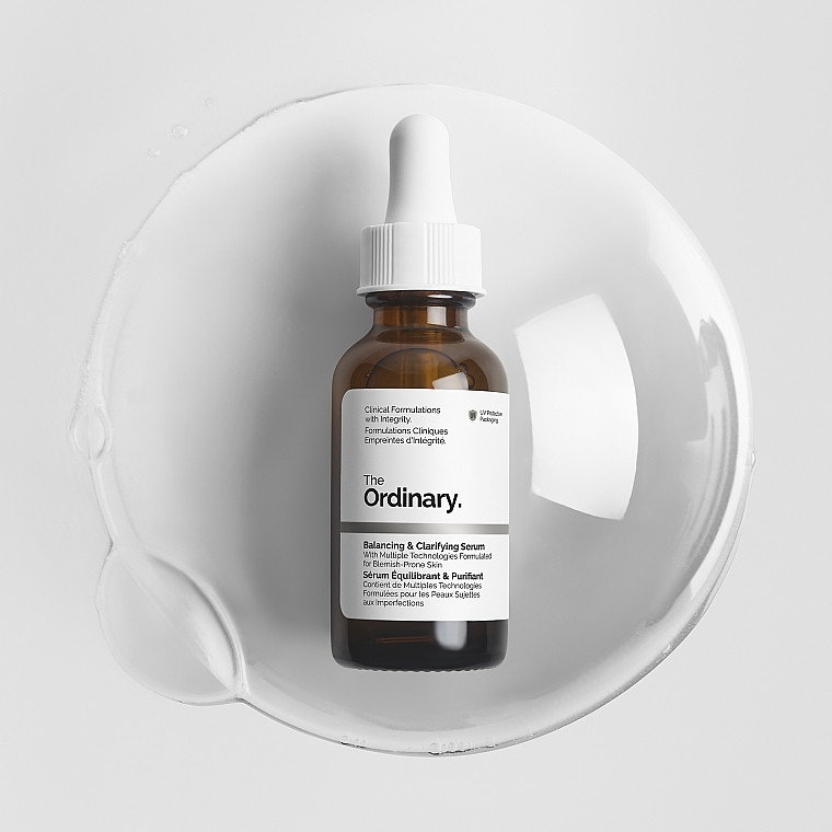 Балансирующая и осветляющая сыворотка для лица - The Ordinary Balancing & Clarifying Serum  — фото N4