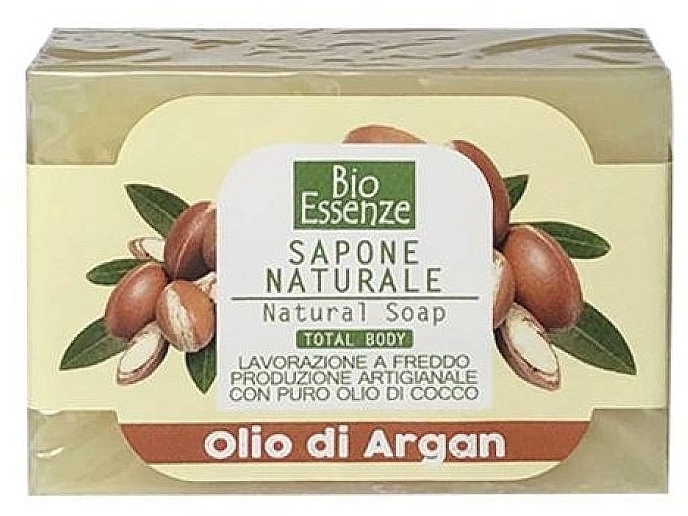 Мыло с маслом арганы - Bio Essenze Natural Soap — фото N1