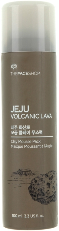 Маска-мусс с вулканической глиной - The Face Shop Jeju Volcanic Lava Pore Clay Mousse Pack