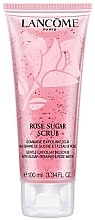 Духи, Парфюмерия, косметика Нежный скраб для лица с гранулами сахара и розовой водой - Lancome Rose Sugar Scrub