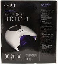Професіональна LED-лампа для сушки гелю на нігтях - O.P.I. Studio Led Light — фото N3