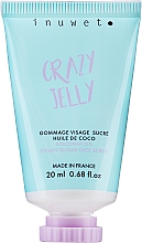 Скраб для лица - Inuwet Crazy Jelly Monoi & Coconut Oil Face Peeling Scrub — фото N1