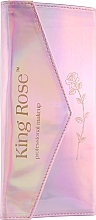 Набір ергономічних пензлів для макіяжу у клатчі - King Rose — фото N2