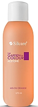 Жидкость для снятия лака и гель-лака - Silcare The Garden Of Colour Melon Orange — фото N4