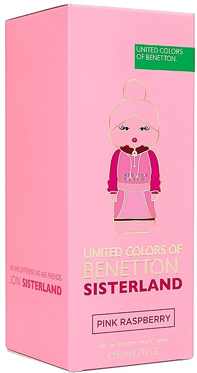 Benetton Sisterland Pink Raspberry - Туалетна вода — фото N3
