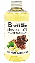 Парфумерія, косметика Масажна олія "Шоколад" - Fergio Bellaro Massage Oil Chocolate Pistachio