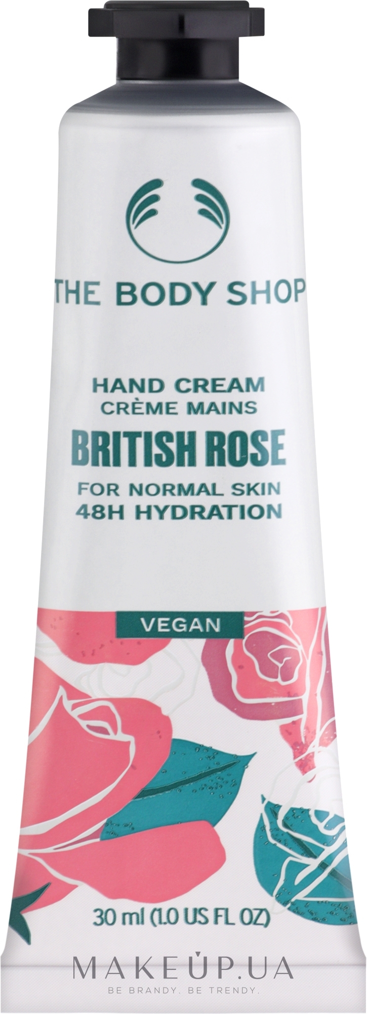 Крем для рук "Британская роза" - The Body Shop Hand Cream — фото 30ml
