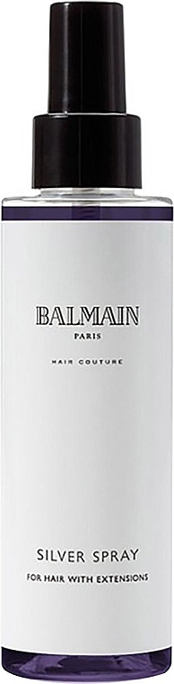 Спрей для волос нейтрализирующий желтые тона - Balmain Haircare Silver Spray  — фото N1