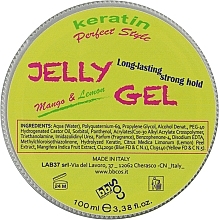 Духи, Парфюмерия, косметика Гель для волос сильной фиксации - BBcos Keratin Perfect Style Jelly Gel