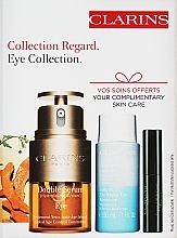 Набор - Clarins Eye Collection Kit (serum/20ml + mascara/3ml + remover/30ml) — фото N1
