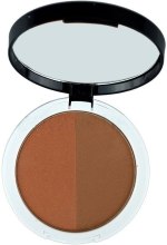 Духи, Парфюмерия, косметика Румяна-бронзер - Nee Make Up Impeccable Duo Blush & Bronze