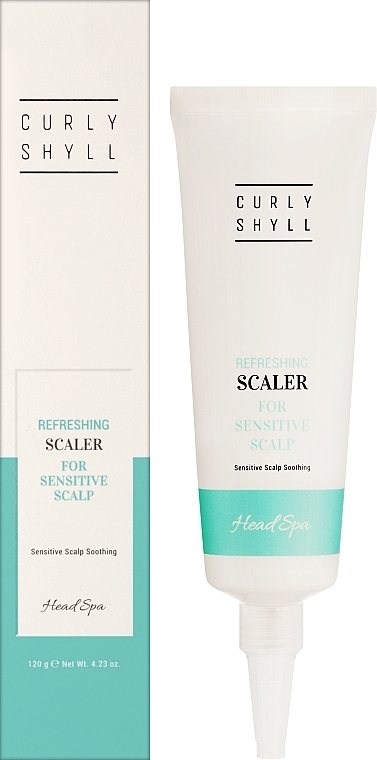 Очищающий пилинг для чувствительной кожи головы - Curly Shyll Refreshing Scaler for Sensitive Scalp — фото N2