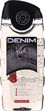 Denim Black - Набір (ash/lot/100ml + deo/150ml + sh/gel/250ml) — фото N3