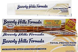 Духи, Парфюмерия, косметика Зубная паста - Beverly Hills Formula Natural White Total Protection