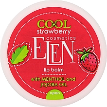 Парфумерія, косметика Бальзам для губ - Elen Cosmetics Cool Strawberry Lip Balm